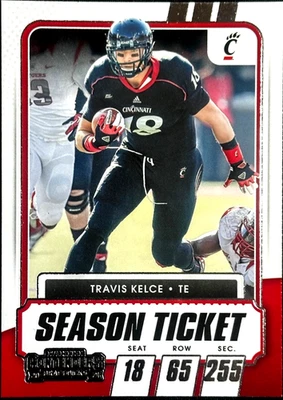 2021 Panini Contenders Draft Picks Travis Kelce #28 - Image 1 of 2