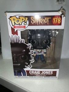Funko Pop Rocks Slipknot #178 Craig Jones abovedado 2020 caja dañada - Imagen 1 de 13