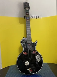 Red Octane PS3 Guitar Hero Wireless Les Paul Gibson Black 95121.805 - No Dongle - Picture 1 of 4