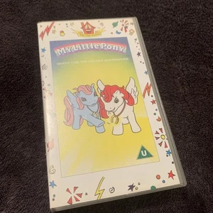 MY LITTLE PONY QUEST FOR THE GOLDEN HORSESHOES KIDS VHS VIDEO TESTED - Picture 1 of 5