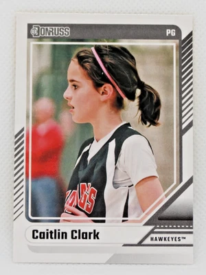 2024 Panini Donruss Basketball - #17 Hawkeyes - CAITLIN CLARK - Image 1 of 2