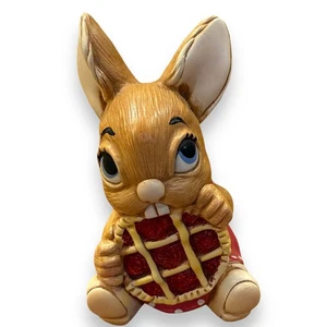 Pendelfin Picnic Midge Rabbit Figurine Hand Painted Stonecraft Made in England - Picture 1 of 9