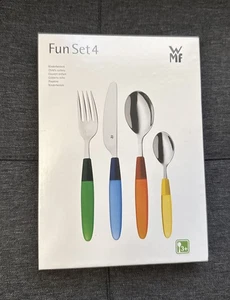 WMF Kinderbesteck Fun Childs Set 4 Cromargan Stainless Steel 18/10 - Picture 1 of 6