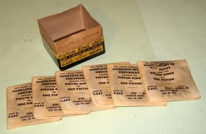 1941-1949 Chevrolet Truck NOS 235 6cyl piston rings 608205 - Picture 1 of 4