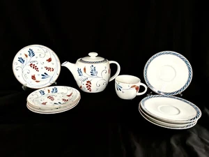 Kathy Ireland Home By Gorham Spanish Botanica Tea/Coffee Dessert Set - Picture 1 of 16