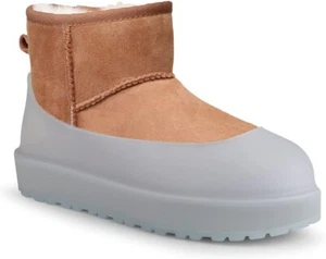 Flex M Lammfell Stiefel Gummischutz Größe 9-11 Damen/7-8 Herren - Bild 1 von 1