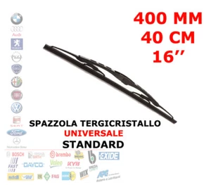 SPAZZOLA TERGICRISTALLO UNIVERSALE ANTERIORE 40 CM 400 MM ST16CM40 - Foto 1 di 2