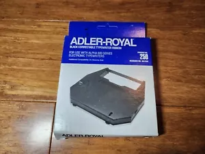 Adler Royal Product No 250 For Use With Alpha 600 Series Electronic Typewriters - Picture 1 of 6