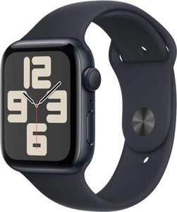 Apple Watch Series SE (2nd Gen) GPS 44mm Midnight Case & Sport Band (M/L) - Picture 1 of 6