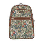 Signare Golden Lily Design Backpack Ladies Rucksack Knapsack for Woman