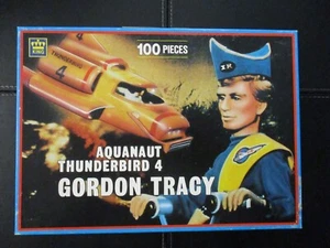 THUNDERBIRDS PUZZLE 100 PIECES AQUANAUT THUNDERBIRD 4 GORDON TRACY KING 1992 - Photo 1/2