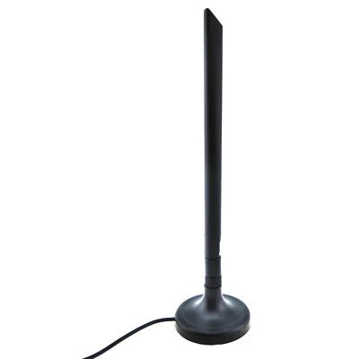 6dBi Wireless Antenna PC Dual Band WiFi Bluetooth RP-SMA Extension Magnetic Base - Image 1 of 4