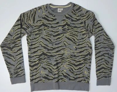 Mens ASOS Crew Neck Sweatshirt Long Sleeve Grey 100% Cotton Size M Medium - Image 1 of 4