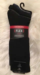 Paquete de 4 calcetines de vestir Van Heusen FLEX PERFORMANCE para hombre - talla 10-13 nuevo en paquete - Imagen 1 de 6