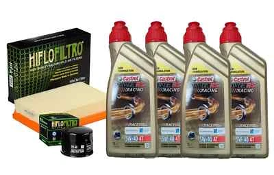 KIT/TAGLIANDO BMW R 1250 GS LC 2019 2024 OLIO CASTROL RACING 5W40 + FILTRO OLIO - Immagine 1 di 4