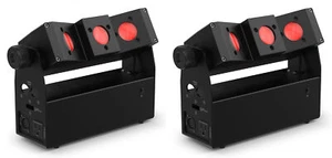 (2) Chauvet DJ EZbeam Q3 ILS Battery-Powered DMX Wash Effect Lights - Picture 1 of 10