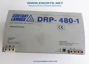 FUENTE DE ALIMENTACIÓN LAMBDA DRP-480-1 24VDC / 20A 480W, 3 MESES GARANTIA - Imagen 1 de 2