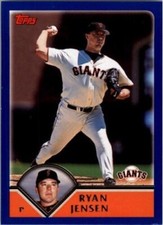 B2557- 2003 Topps Béisbol Tarjetas 252-501 + Rookies -tú Pick 10 + Libre US