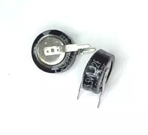 2x 5.5V 0.22F PANASONIC Super Capacitor Brother Printer Repair EECS0HD224 - Picture 1 of 6
