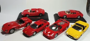 6x Ferrari  Bburago 1:24 F50 Testarossa 348ts 250 Le Mans Konvolut Sammlung - Bild 1 von 8