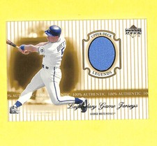 2000 Upper Deck Legends George Brett Jersey Relic Card Royals HOF 