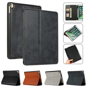 Flip Leather Case Stand Cover For Apple iPad 10.2" 9.7" Air 1 2 3 4 5 Pro 11" - Picture 1 of 33
