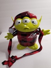 Disney Toy Story Land Christmas Alien Popcorn Bucket Santa Little Green Men 