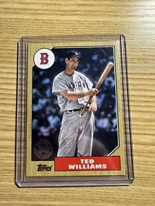 2022 Topps Update Series - 1987 Topps Baseball #87TBU-12 Ted Williams, Ted... - Picture 1 of 2