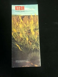 1968 Utah Highway Karte - Utah State Department of Highways  - Bild 1 von 2