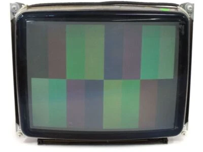 Lucius & Baer CC15V 15 inch Industrial CRT Monitor RGB Color CC15V-NET - AS IS - Image 1 of 4