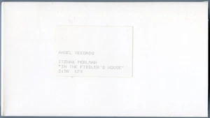 ITZHAK PERLMAN In The Fiddler's House EPK Electronic Press Kit promo VHS REEL - Picture 1 of 3