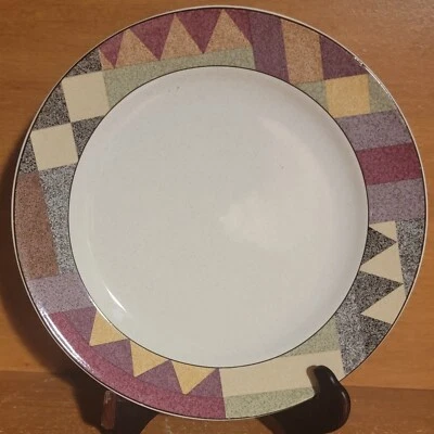 Studio Nova 棕榈沙漠沙拉盘,8 1/4 英寸,Y2216,南希绿色,上好 — 第 1/4 张图片