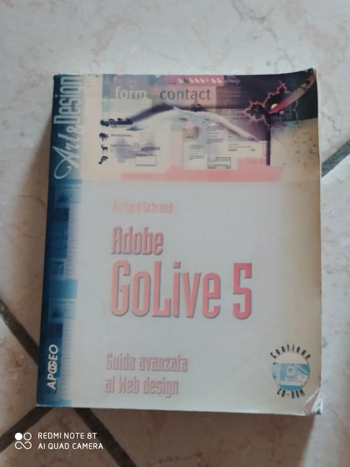 Adobe GoLive 5 SCHRAND GUIDA AVANZATA AL WEB DESIGN - Immagine 1 di 1