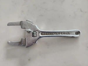 SLIP AND LOCK NUT WRENCH 10" Long, 1" ~ 3- 1/8" Wide Grip with the number 2 - Picture 1 of 2