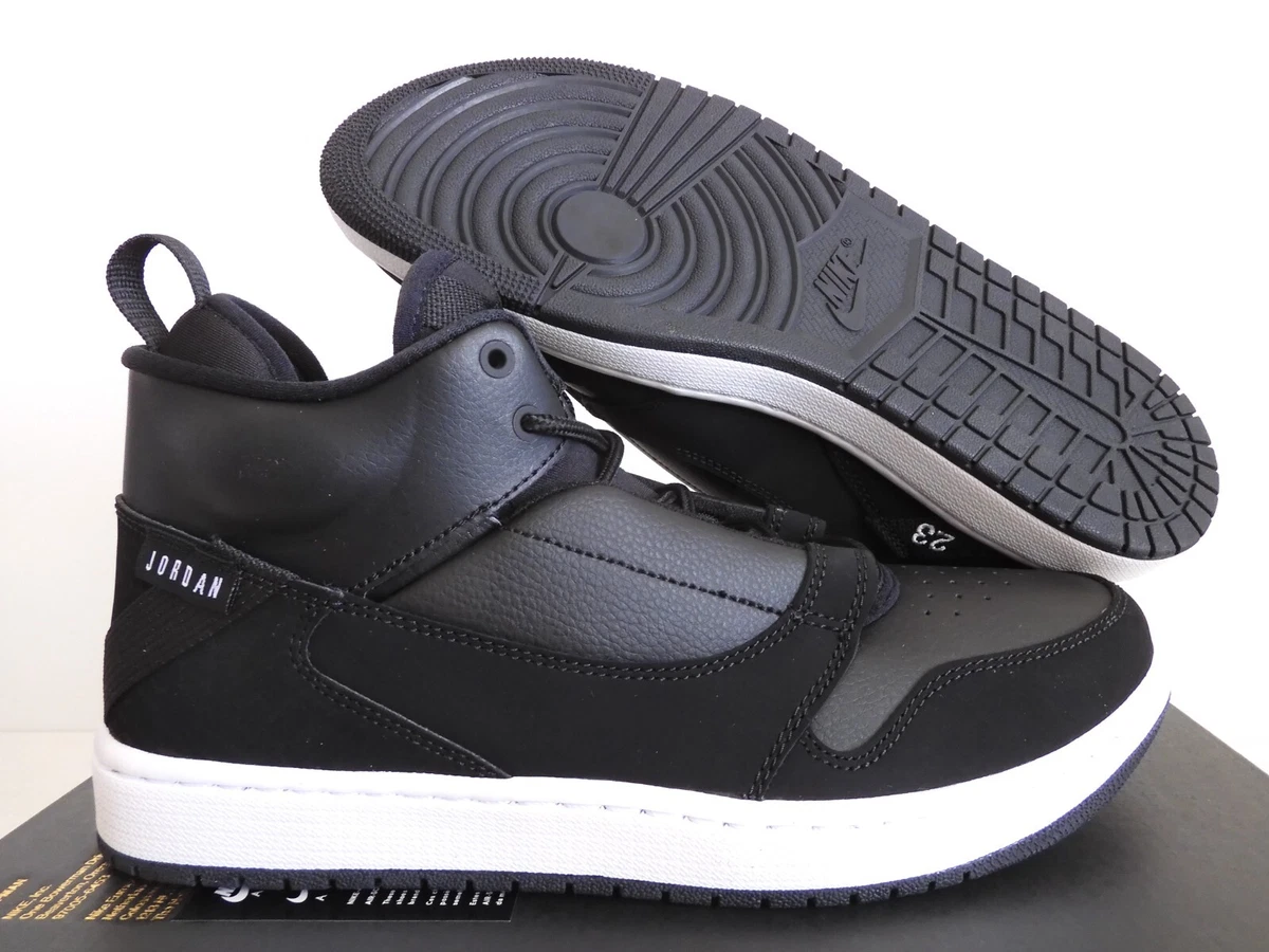 NIKE AIR JORDAN FADEAWAY BLACK-BLACK-WHITE-BLACK SZ 9 [AO1329-011