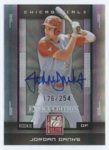 2008 Donruss Elite Extra Edition Signature Aspirations Jordan Danks Auto 176/254