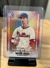 2021 Bowman Chrome Mojo Mick Abel Dawn of glory card