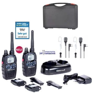 2er-Kofferset MIDLAND G7 Pro PMR+LPD mit 2x MA 31-L Pro Security  Headset - Bild 1 von 5