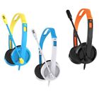 Wired Headsets Earphone Over Ear the Control System Boys Girls Teens