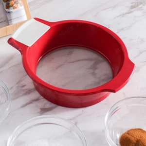 Colino da forno in polvere monofacciale setaccio per farina manuale per cucina - Foto 1 di 11
