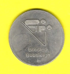 OLYMPIC TRUST OF CANADA BOBSLED BOBSLEIGH OLYMPIC COIN ! - Picture 1 of 2