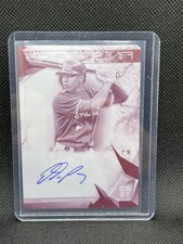 Dalton Pompey 2015 Topps Finest Magenta Printing Plate Auto One Of One Blue Jays