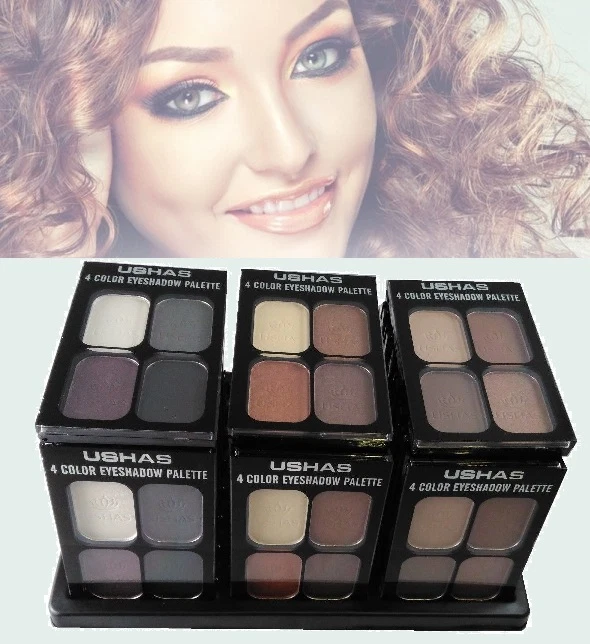 New 4 Colours Matte Eyeshadow Palette Professional Makeup Set USHAS Shimmer Set - Image 1 of 1