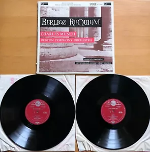 SB-2096/7 ED1 Berlioz Requiem Charles Munch 2xLP RCA Living Stereo 1st S/S - Picture 1 of 6