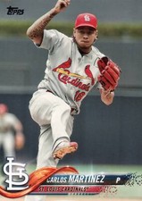 2018 Topps # 634  Carlos Martinez St. Louis Cardinals