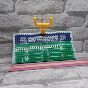 NFL Dallas Cowboys Lego Endzone Lego *Blocks Are Glued Together*  - Picture 1 of 5