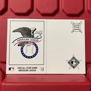 MLB Baseball American League All Star Spiel unbenutzt Postkarte Vintage 1993 - Bild 1 von 2