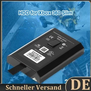 320 GB Festplatte für die interne Festplatte der Microsoft Xbox 360 Slim-Spielek - Bild 1 von 8