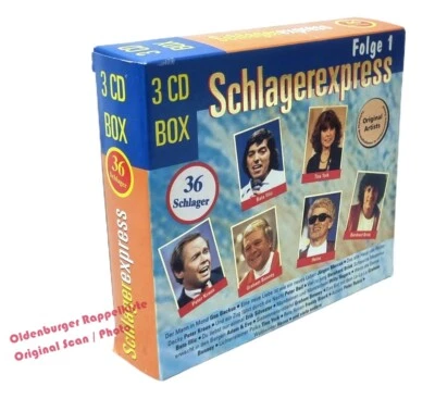 Schlagerexpress: Folge 1  * 3 CD-Box * Wie neu * Various - Bild 1 von 4