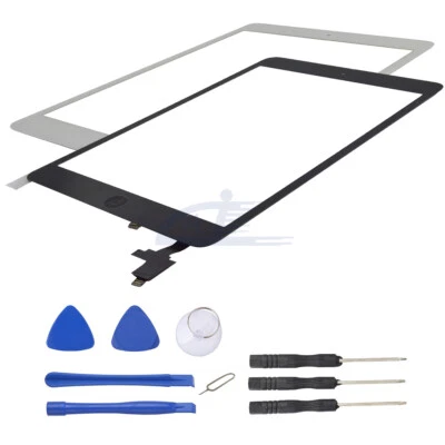 For iPad Mini 1st 2nd Generation Touch Screen Glass Digitizer & IC & Home Button - Image 1 of 4